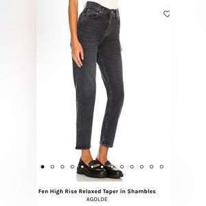 Brand New Agolde FEN High Rise Relaxed Taper
